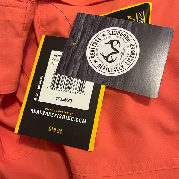 Realtree Men's Short Sleeve Premier Fishing Guide Shirt - Picture 8 of 9